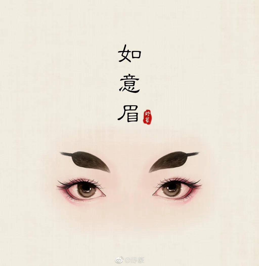 超好看古风眉形，有没有你喜欢的？