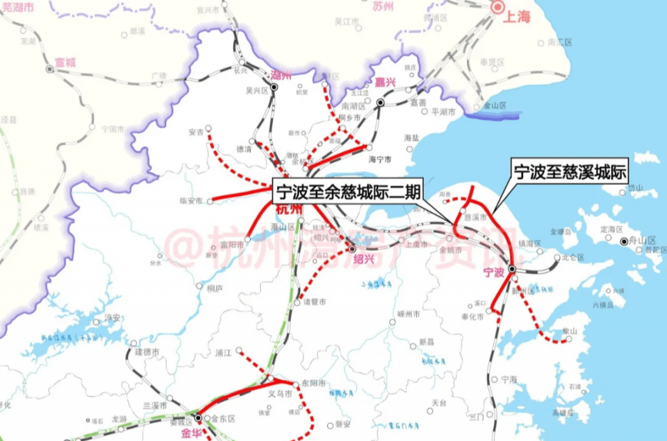 总投资约130亿,宁波至慈溪铁路工程研究报告项目