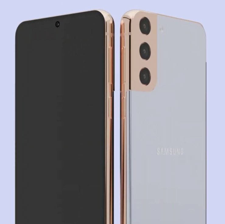 系列|不是四边等宽！三星Galaxy S21官方渲染图首曝