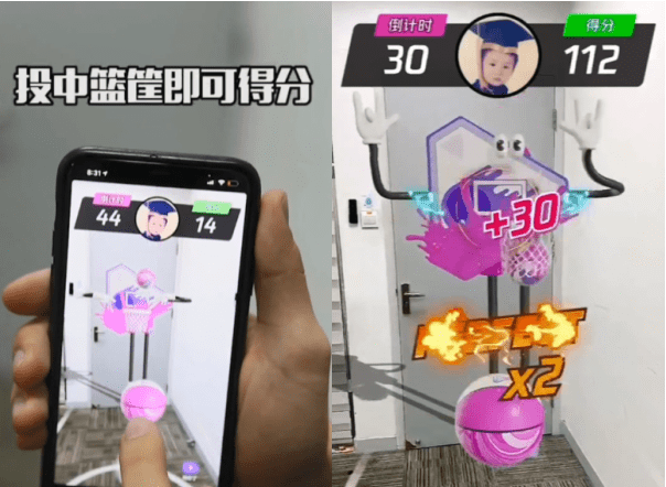 技术|NBA球星都爱玩的投篮机，腾讯微视用AR技术实现了