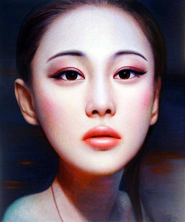 图片[7]-青年艺术家张向明油画中的北京女孩-魔性次元