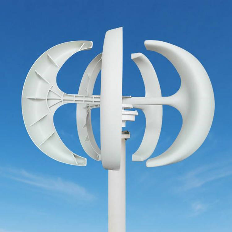 1/ 12 红灯笼垂直轴风力发电机 路灯监控用风力发电机 新型风力发电机