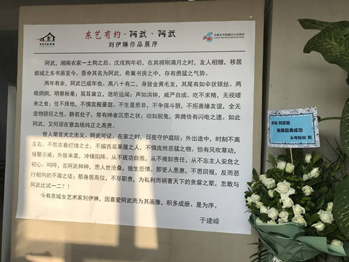 《阿武·阿武》刘伊琳首次个人作品展在东书房顺利开幕搜狐大视野搜狐新闻