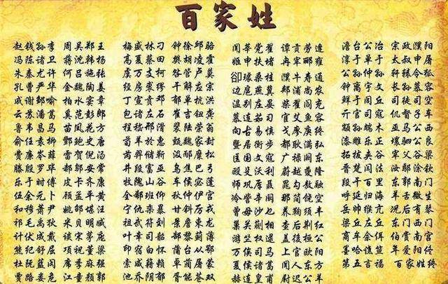 中国最尴尬四大姓氏,流传上千年,取名也跟着受阻碍