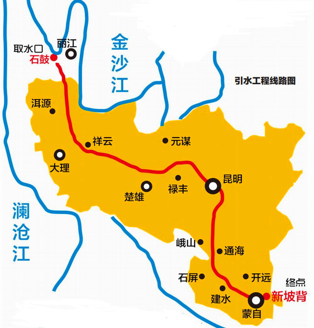 原创咬定目标不放松,滇中引水工程建设全面提速