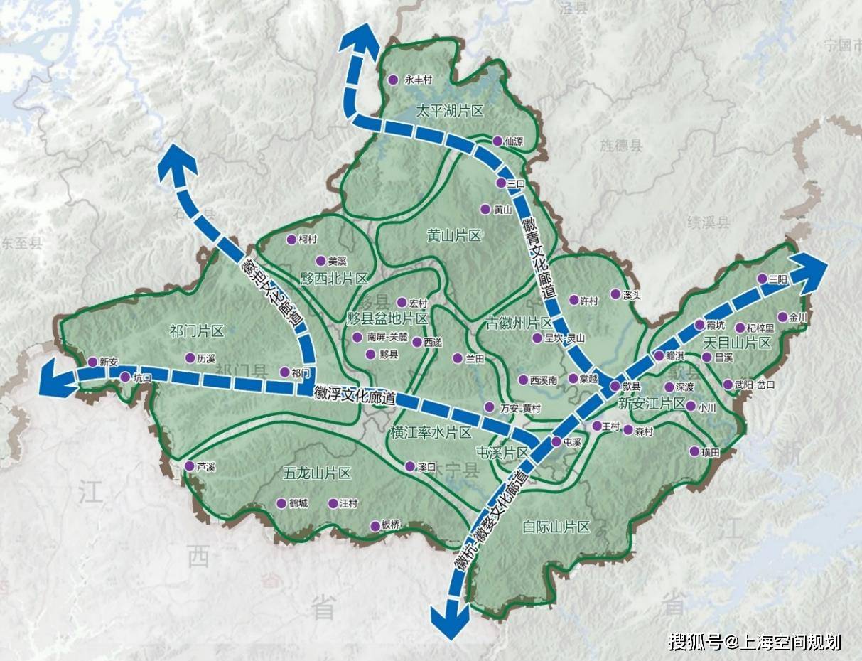 国土空间规划 | 黄山市国土空间规划"市-县"规划传导初探