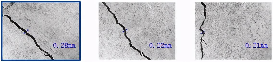 2# 裂缝宽度 0.20~0.30mm 实测照片