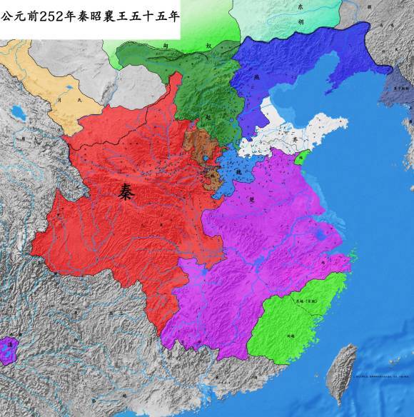 地图里的大秦帝国