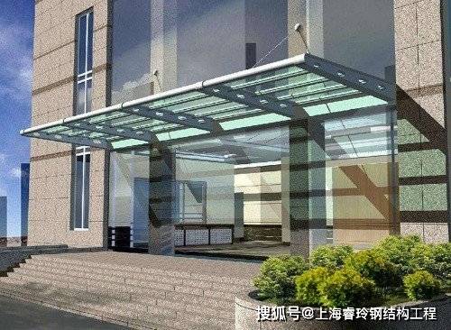 钢结构玻璃雨棚分类及优点-搜狐大视野-搜狐新闻