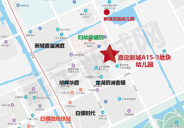 嘉定区新城c05-06地块幼儿园 建设项目位于嘉定区嘉定新城 目前正规划