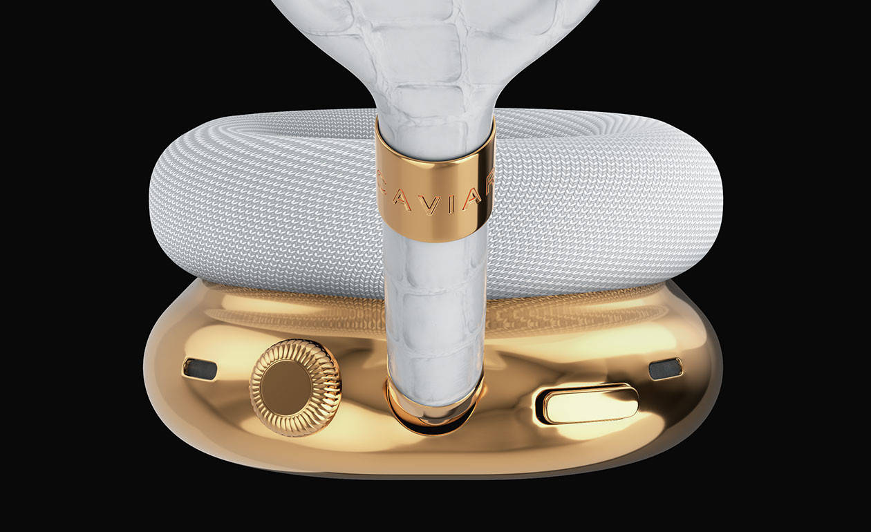 镀金|AirPods Max太贵了？Caviar觉得还不够并推出70万元的镀金版