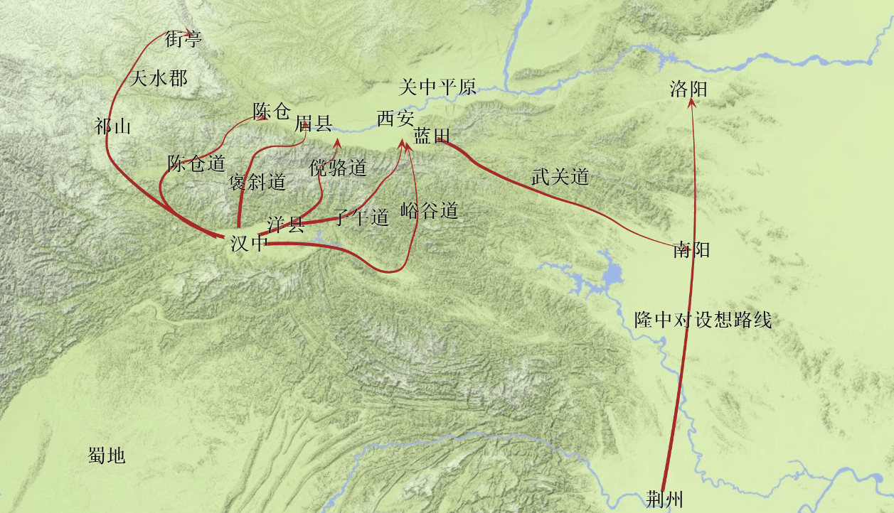 由此由此可见商於600里地实际上指的是秦楚交界的整个武关道区域,也就