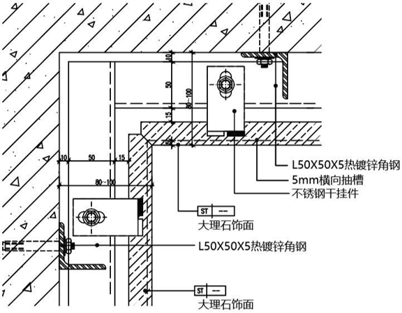 【阴角45°对拼做法】·【三维节点做法】