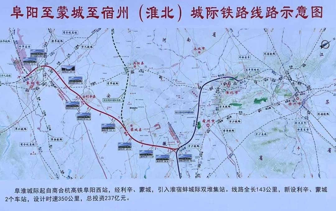安徽6个重点铁路项目集中开工!涉及多个市县!