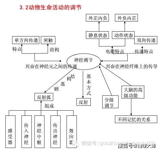 高中生物:必修三期末重点知识点 思维导图大总结,收藏