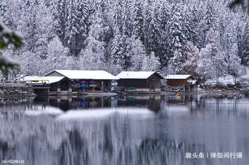 德国隐世山谷湖泊，冬景美如童话世界，成为当地人私享的徒步天堂