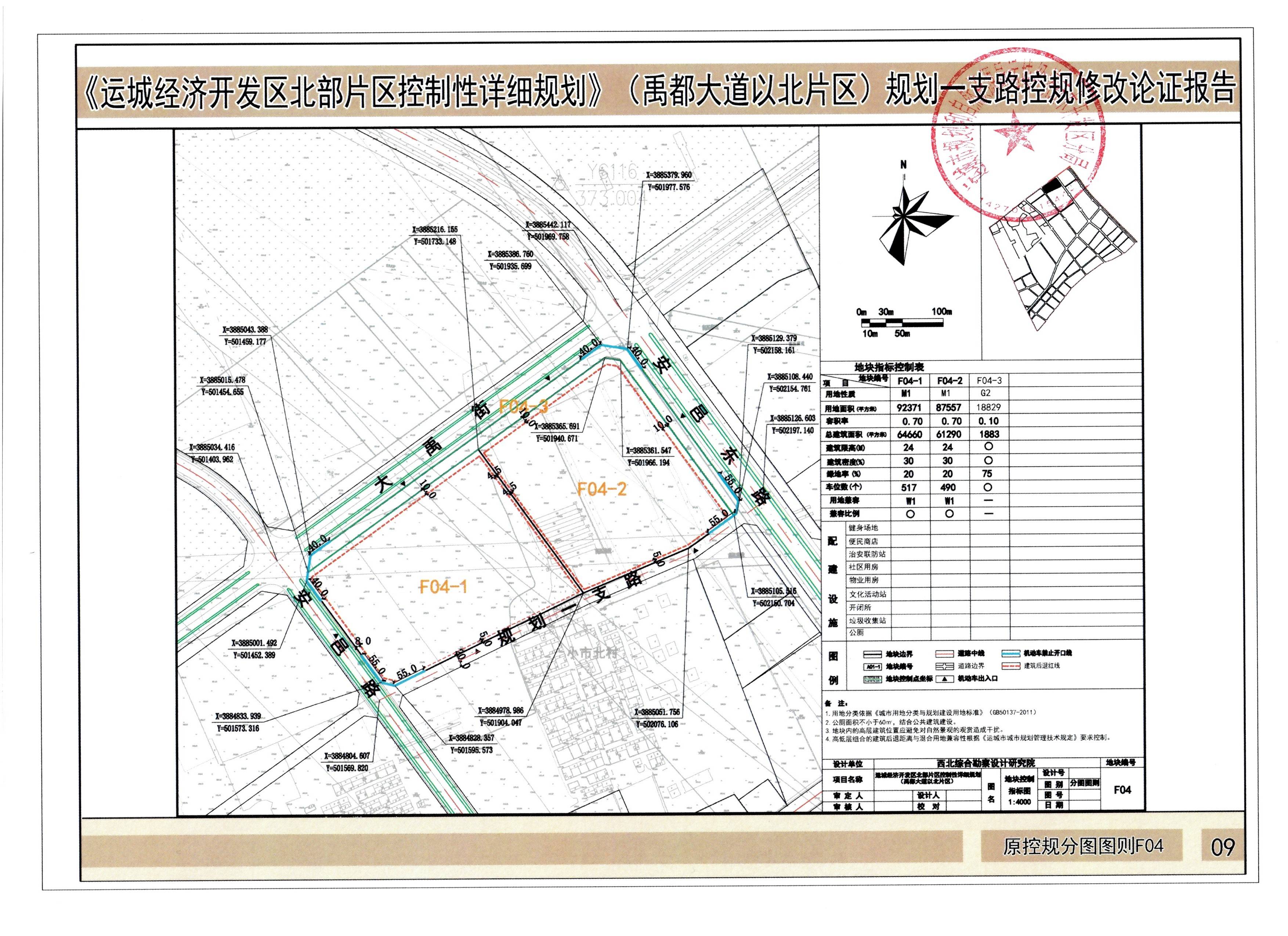 《运城经济开发区北部片区控制性详细规划》公示