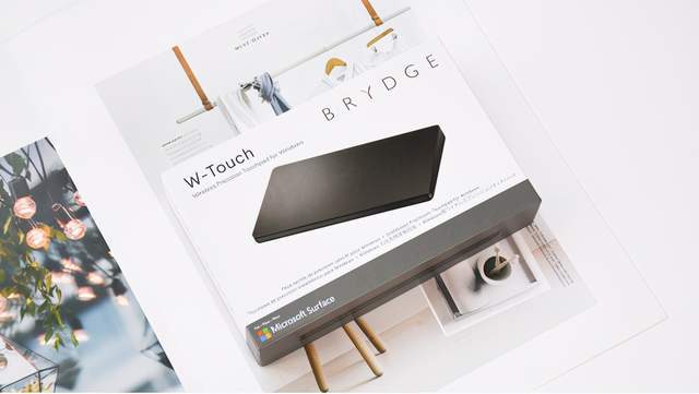 蓝牙|Brydge W-Touch触控板：Windows平台妙控板