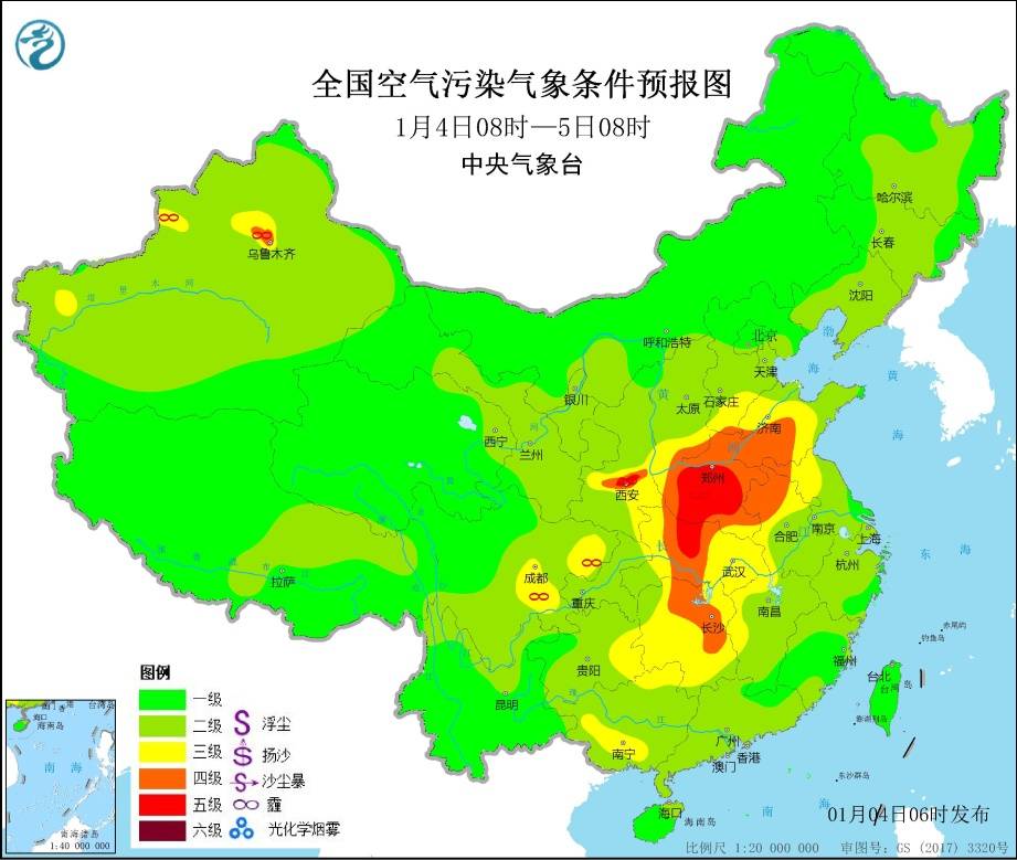 冷空气频繁影响中东部地区  南方地区将有雨雪天气 华北黄淮等地霾减弱消散