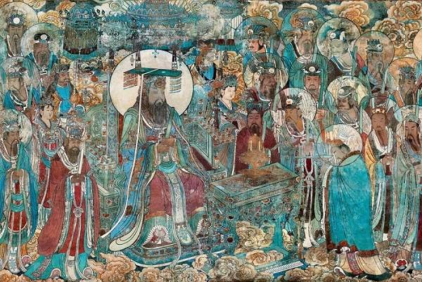 永乐宫《朝元图:元代壁画艺术的最高典范