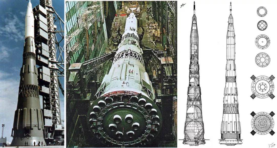 科罗廖夫设计的n-1运载火箭