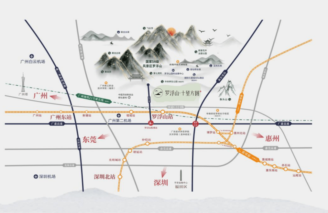 惠州博罗gdp2021_惠州博罗地图