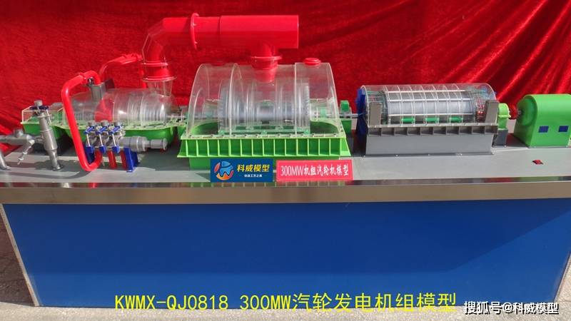 300mw汽轮发电机组模型kwmxqj-11 背压式驱动供热汽轮机模型kwmxqj-12