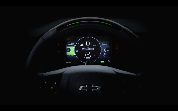 CES 2021:雪佛兰博尔特EUV内饰首次亮相