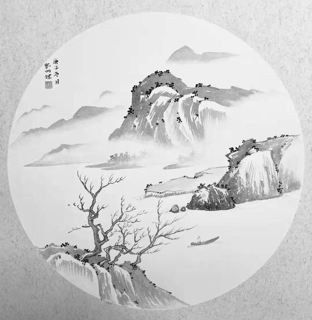 坐看云起时刘明杰山水画展即将启幕