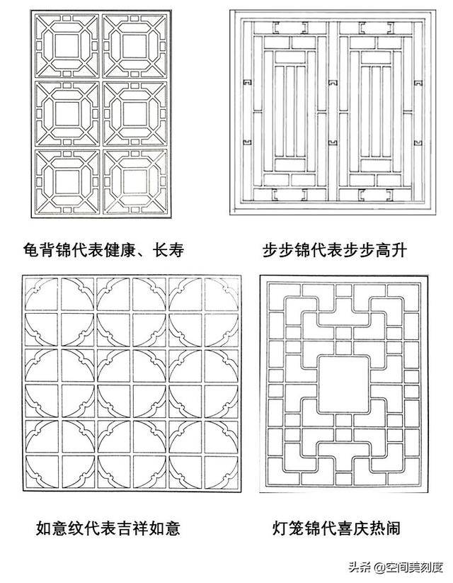 窗棂格图案是有内涵的