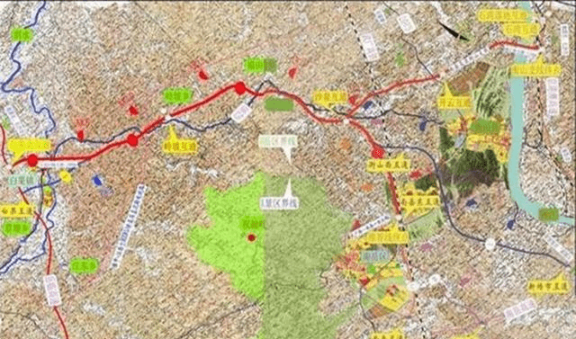 湖南在建的一条高速公路,全长约47.1公里,包含主线和衡山支线