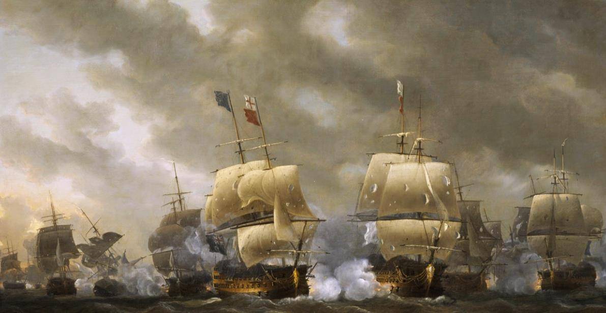 原创1781年这场海战的胜利对美国独立战争的进程至关重要