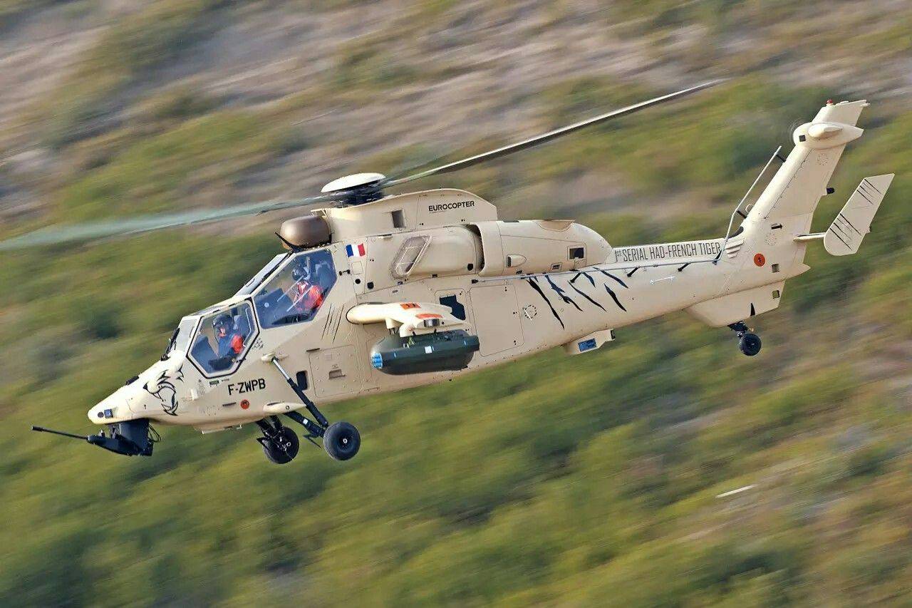 德法出品虎式直升机,性能不输阿帕奇,是空战理论的集大成者