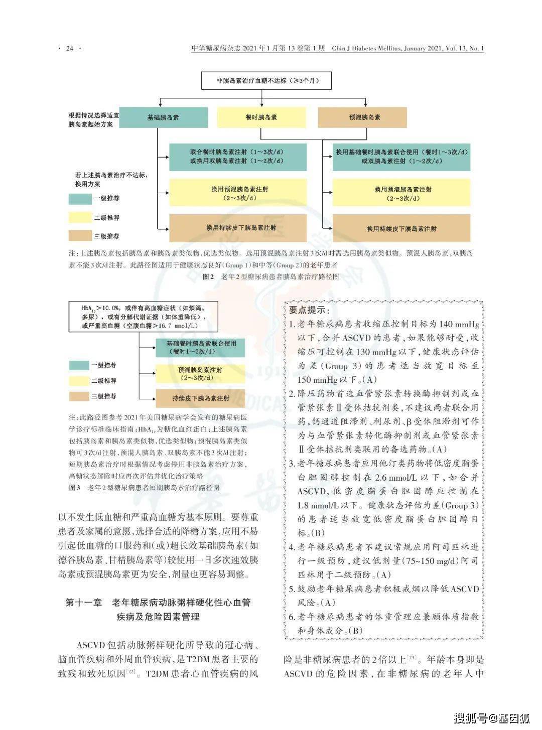 权威指南中国老年糖尿病诊疗指南2021年版