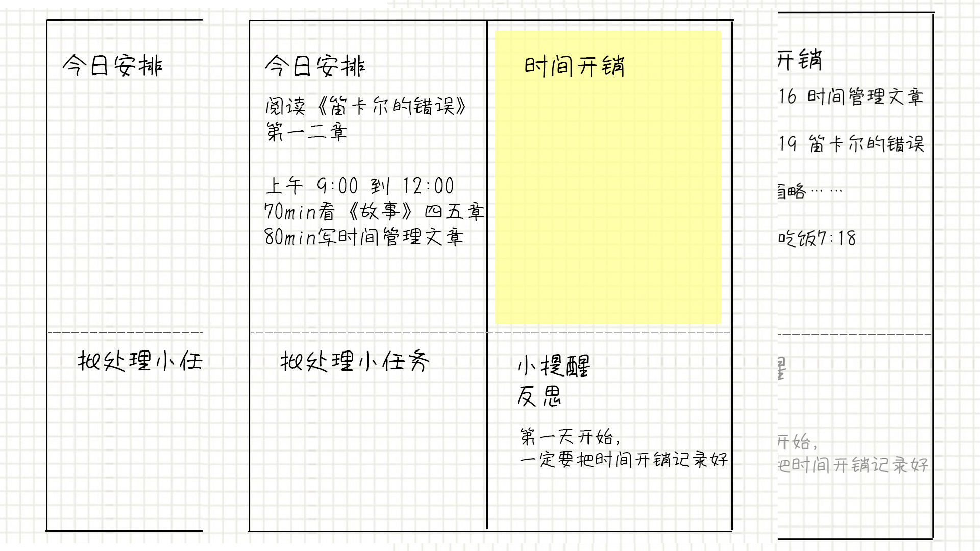 手账本工具:如何建立一个极简的时间管理系统