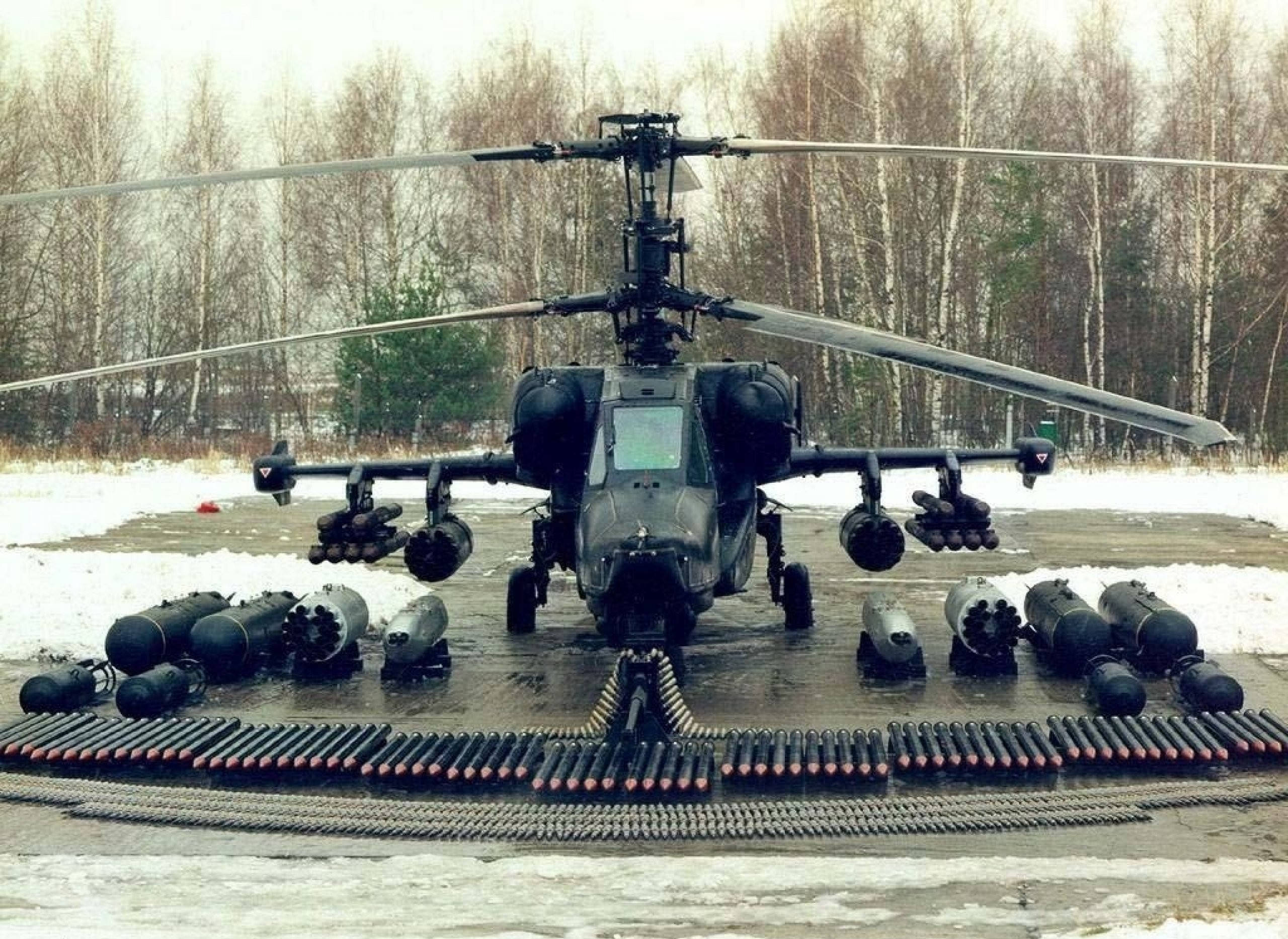 的一种中型第三代武装直升机,它是俄罗斯/苏联第一种专用武装直升机