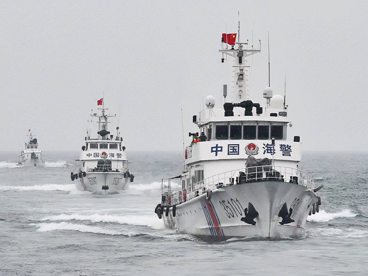 原创海警法实施后首次中国海警船巡航钓鱼岛日媒慌了