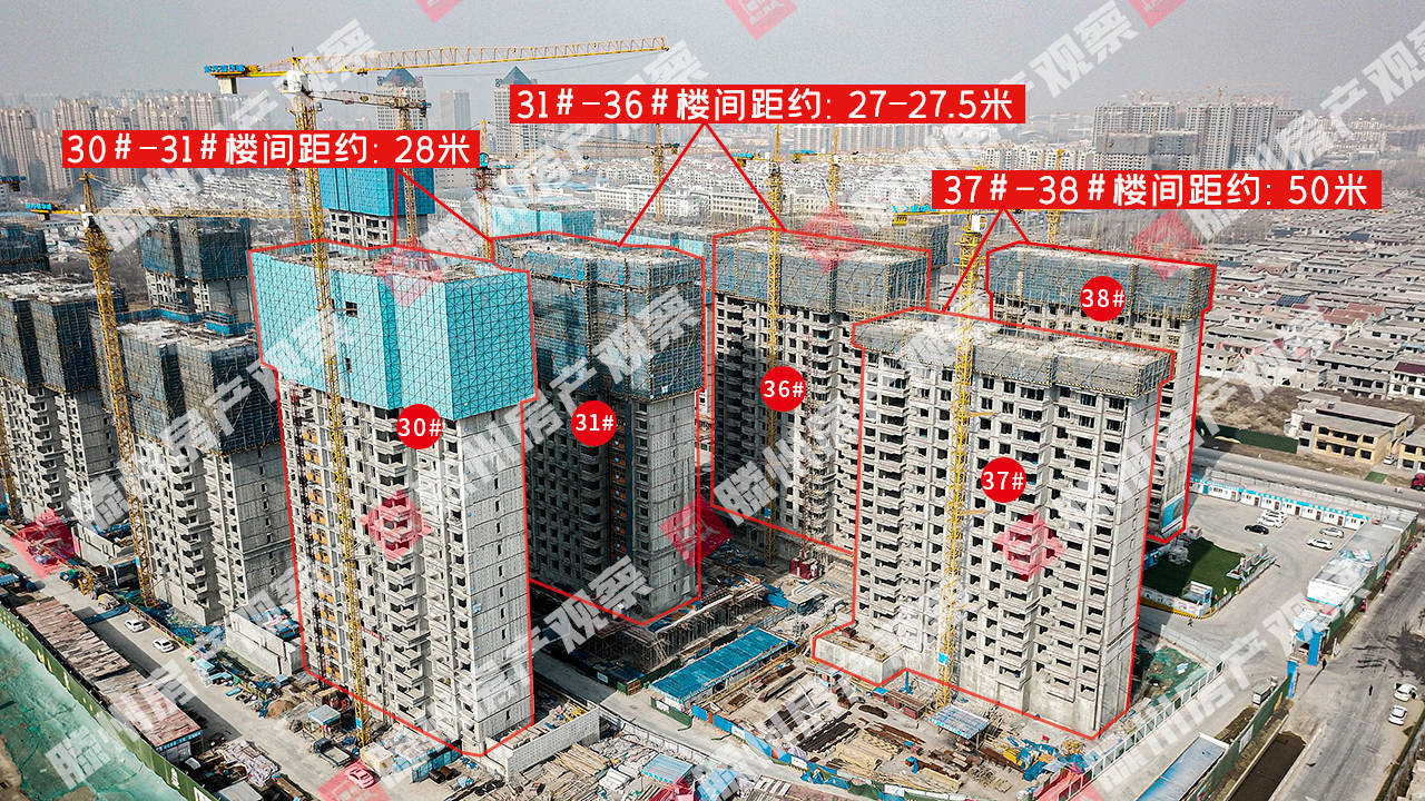 买房攻略|走进工地,带你看看滕州这些热门楼盘的采光怎么样?