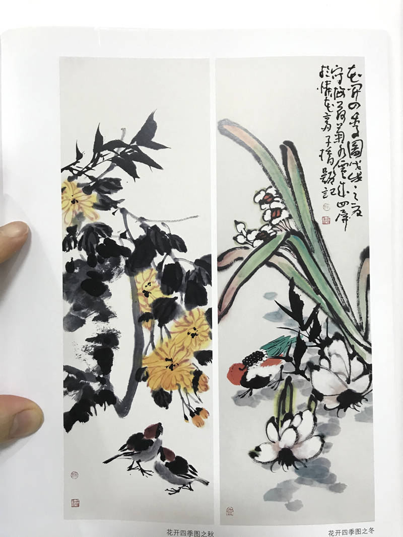 清风入怀画家徐子桥花鸟画作品选