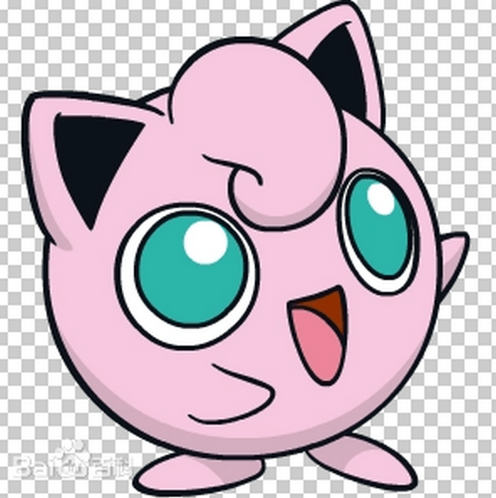 胖丁是圆形的粉色球状宝可梦,有小的猫耳和大眼睛,胖丁拥有弹性的气球