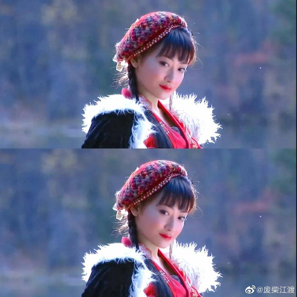 《射雕英雄传》里的郭芙,被她演得那叫一个骄奢任性,又明艳照人.