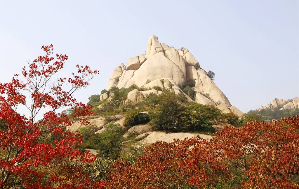 深秋的嵖岈山_风景