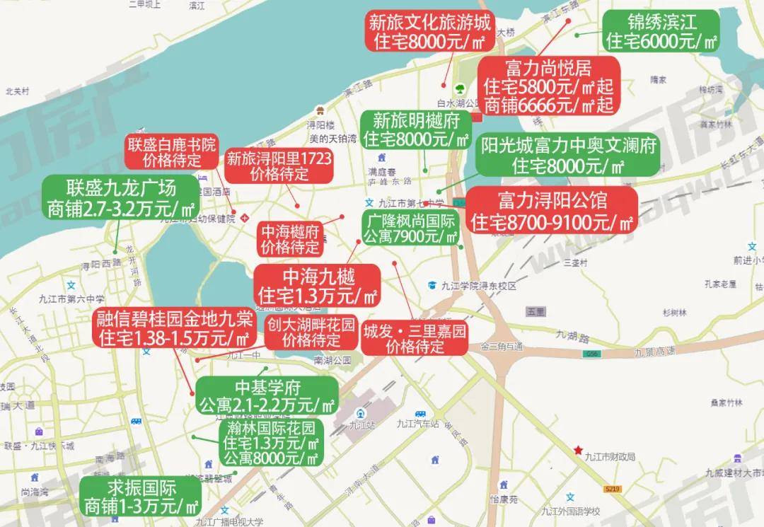 统计局最新70城房价出炉!(内附3月九江房价地图)