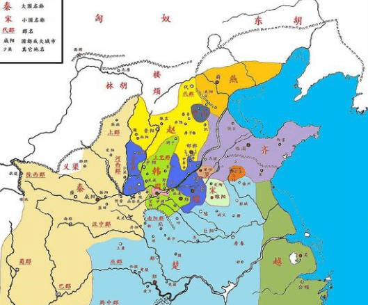 9张地图,看懂春秋战国时的秦国形势变化