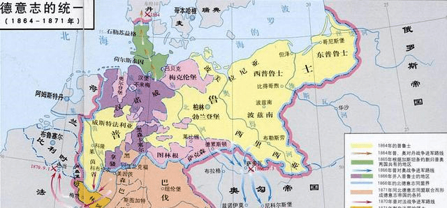 原创5张地图,说说衰弱的欧洲传统五大强国,其中最惨的已经不复存在