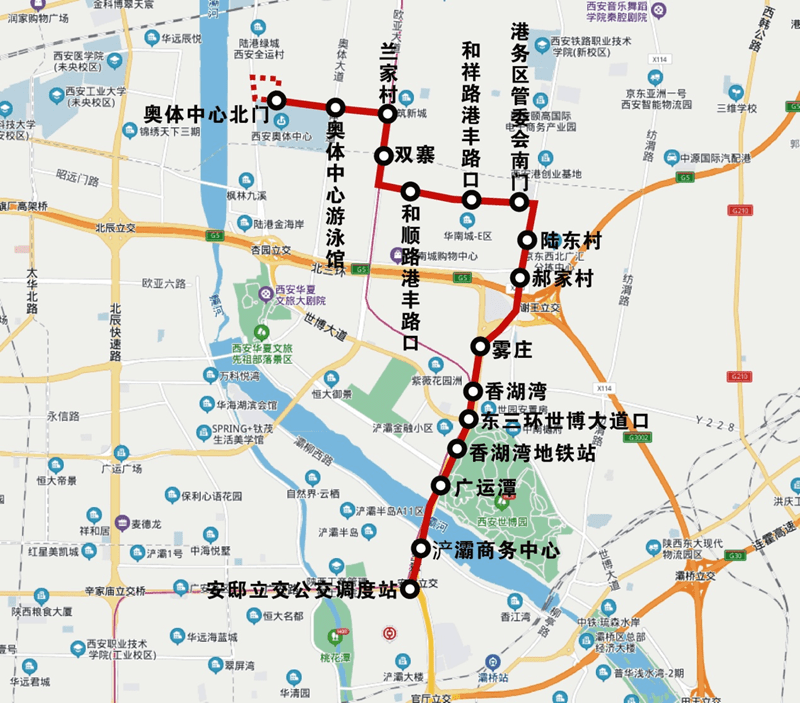 调整站点1个:城南公交枢纽站起点站由清凉寺北路西调整至清凉寺北路