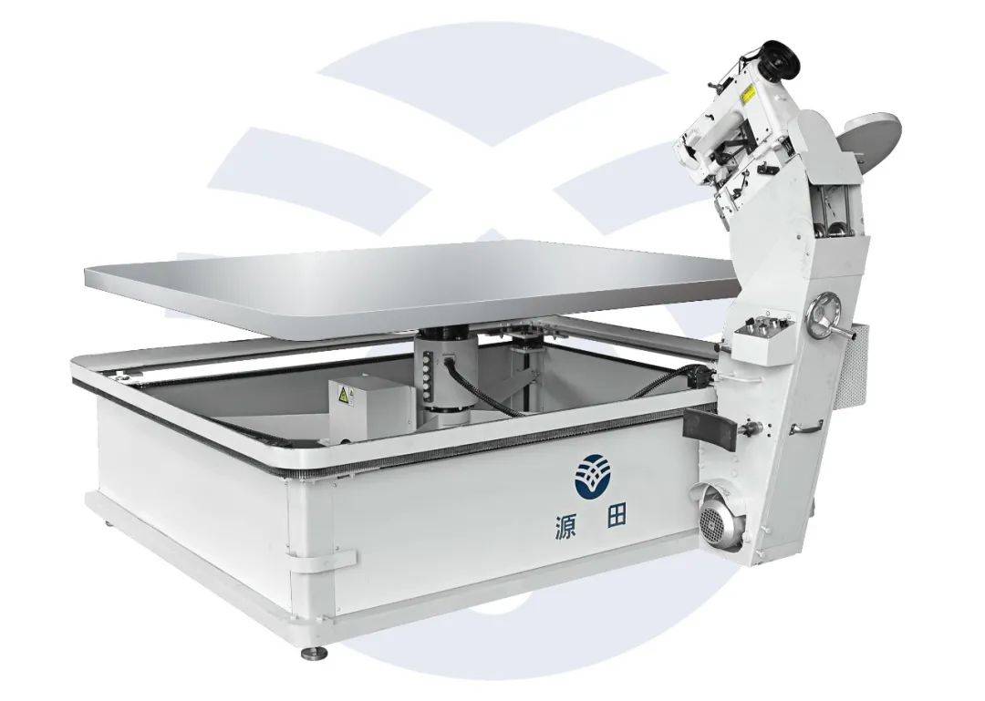 大牌提前看源田床垫机械设备的全新科技感