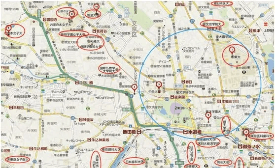 日本文教区的房子如此受欢迎,东京有哪些文教地区?