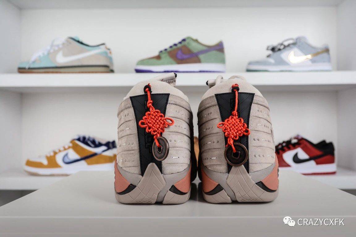 乔丹aj14联名兵马俑clotxairjordan14lowterracotta篮球鞋
