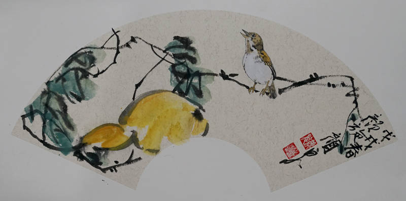 实力派花鸟画名家:颜泉,颜旋父子作品赏析
